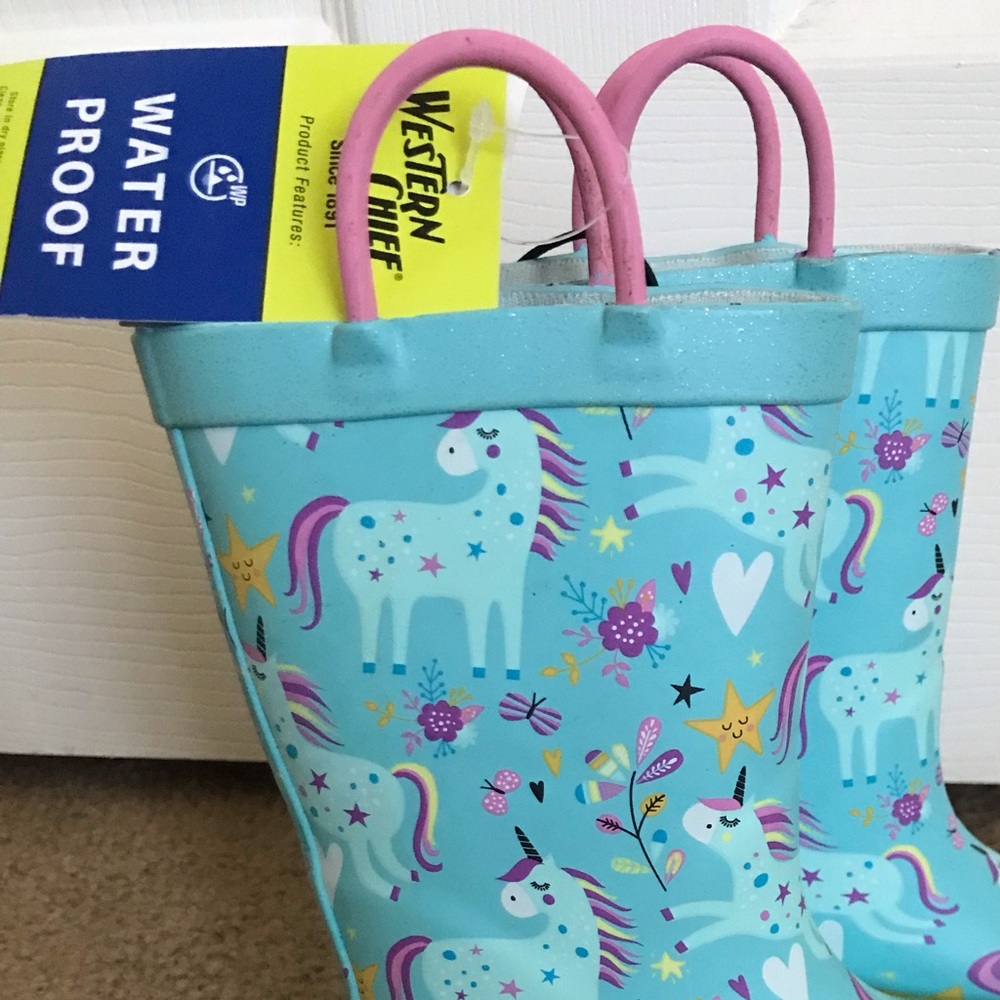 Unicorn Rain boots